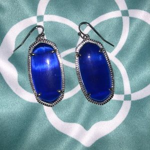 Kendra Scott earrings colbolt blue